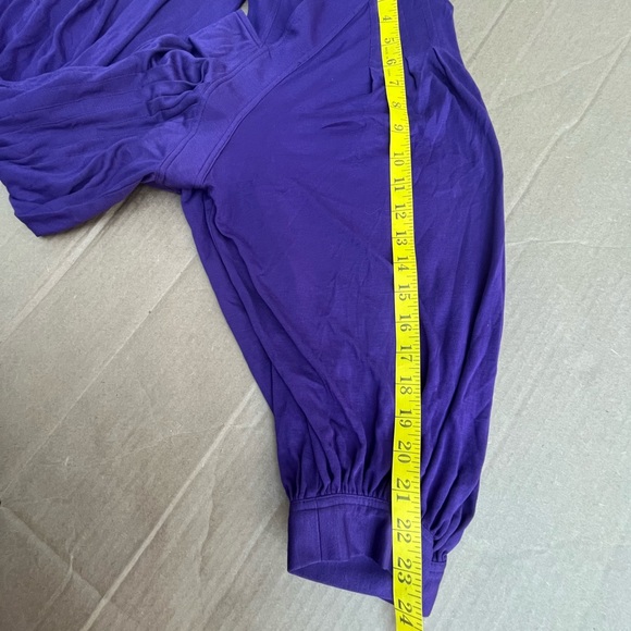 ⭐️ Bogo⭐️🦋 New Bcbg Max Sz XS purple bubble arm  A line dress - Picture 10 of 14